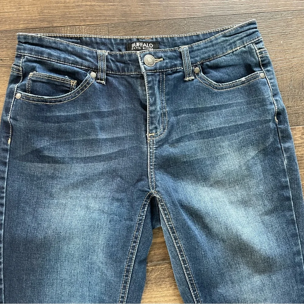 Buffalo David Bitton Skinny Stretch Jeans Mid Rise Francesca - Picture 7 of 7